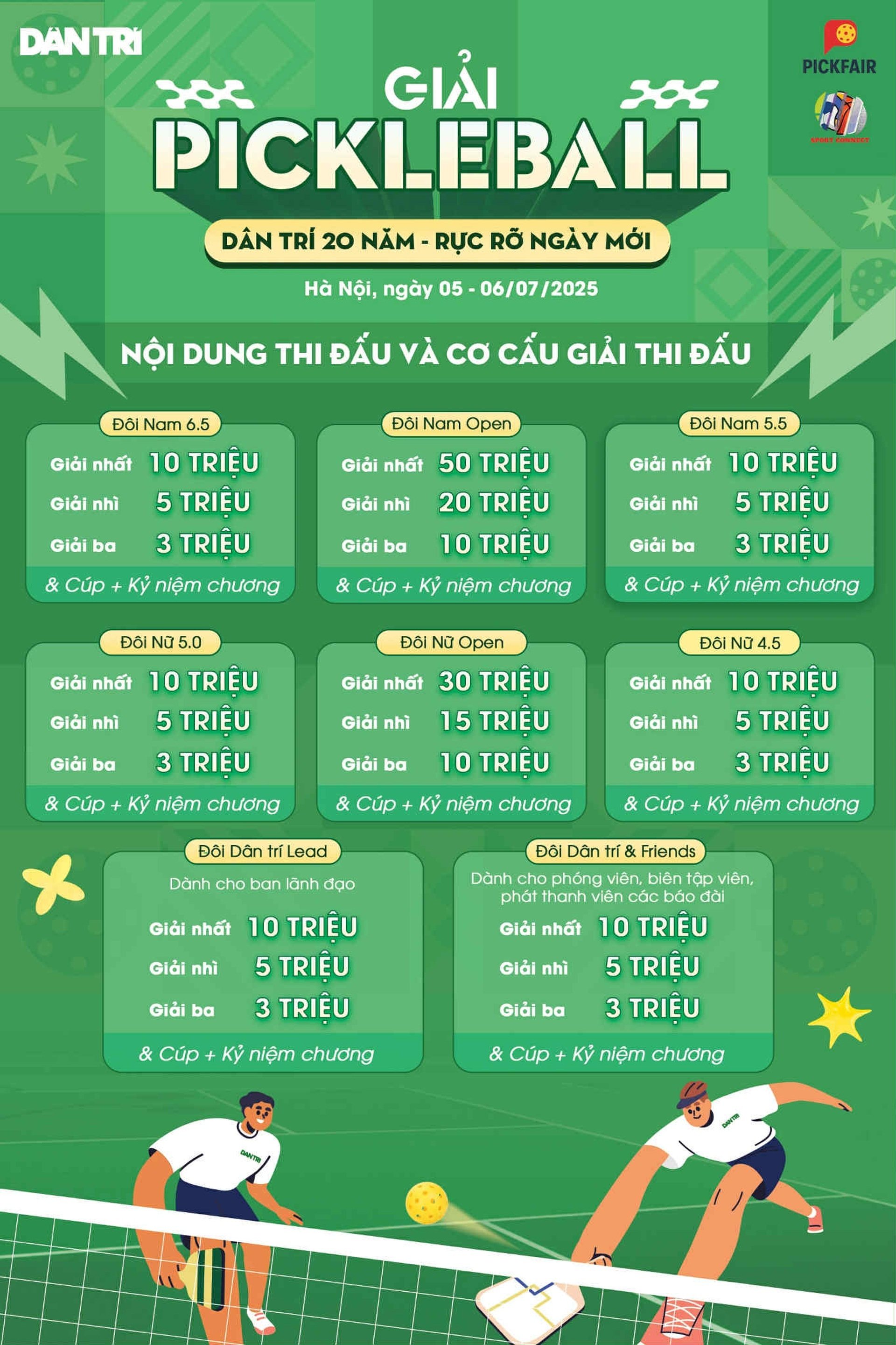 Hoa khôi Hà Nội 2025 sẽ chơi hết mình ở giải pickleball báo Dân trí - 12