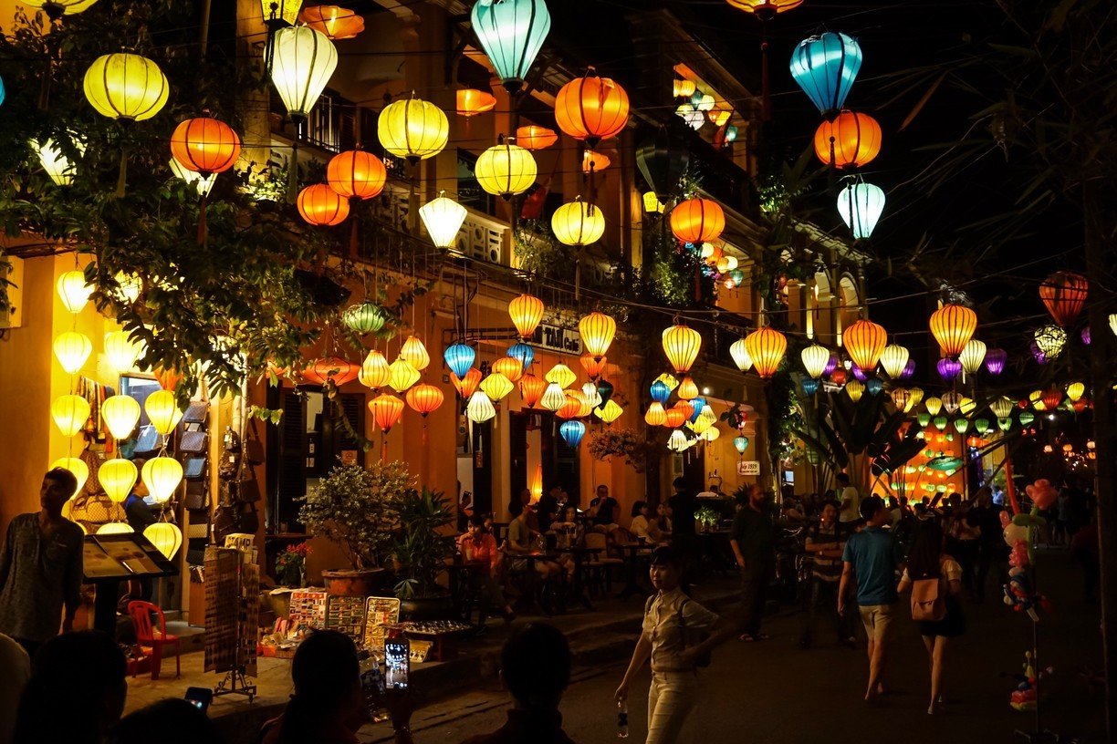 Độc đáo đèn lồng Hội An