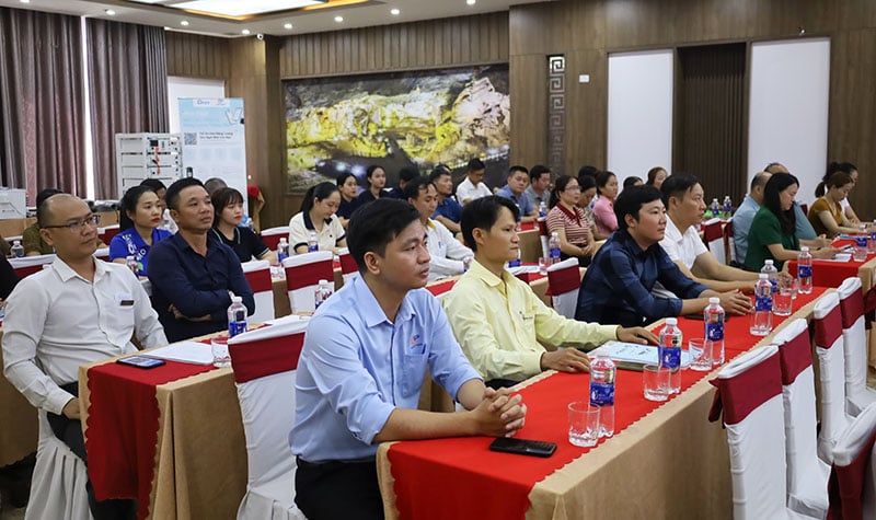 Các đại biểu tham dự tập huấn.