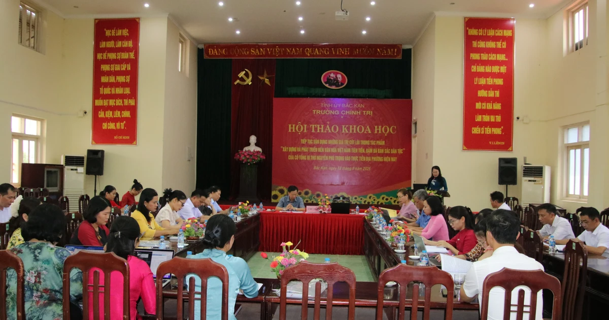 Taller científico sobre la aplicación de los valores culturales e ideológicos del difunto Secretario General Nguyen Phu Trong a la práctica local