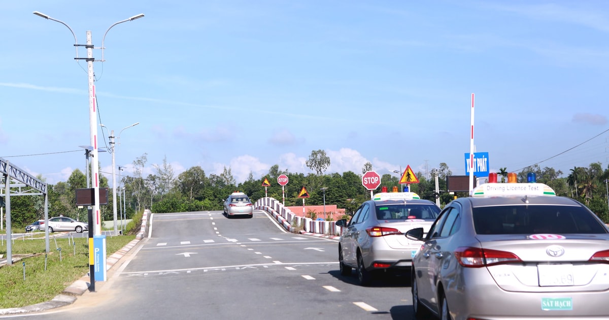 Quảng Nam tổ chức sát hạch lái xe ngày 19/6 tại Phú Ninh