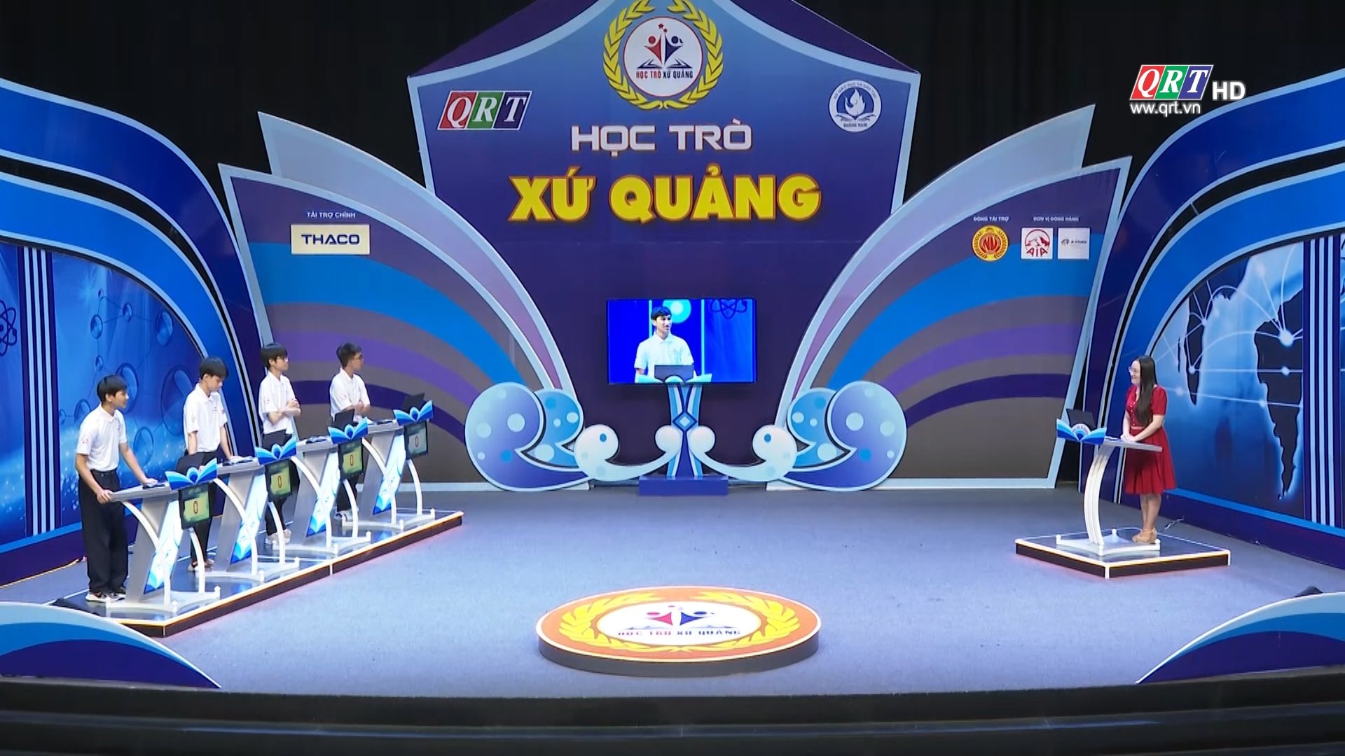 Spielshow „Studenten von Quang Nam“.