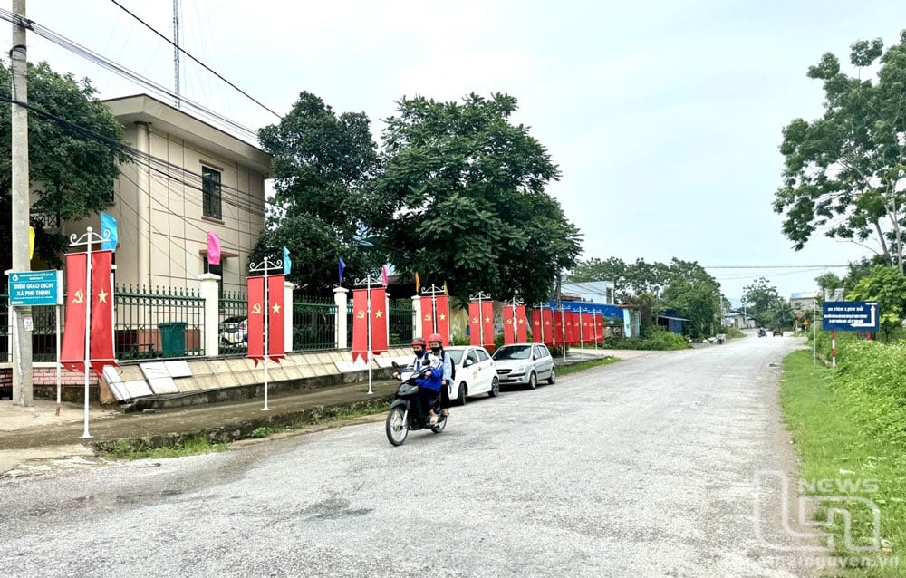 Diện mạo nông thôn xanh - sạch - văn minh tại xóm Phố, xã Phú Thịnh (Đại Từ).