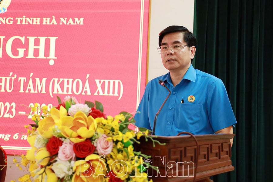 การประชุมคณะกรรมการบริหารสหพันธ์แรงงานจังหวัด ครั้งที่ 8 ประจำวาระปี 2023-2028