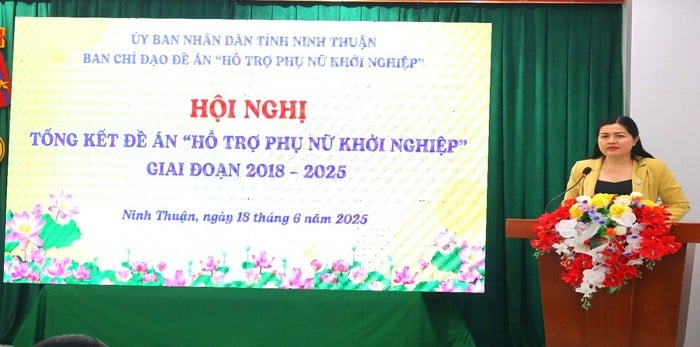 Ninh Thuận: Hỗ trợ hơn 1.500 phụ nữ khởi sự kinh doanh và khởi nghiệp- Ảnh 1.