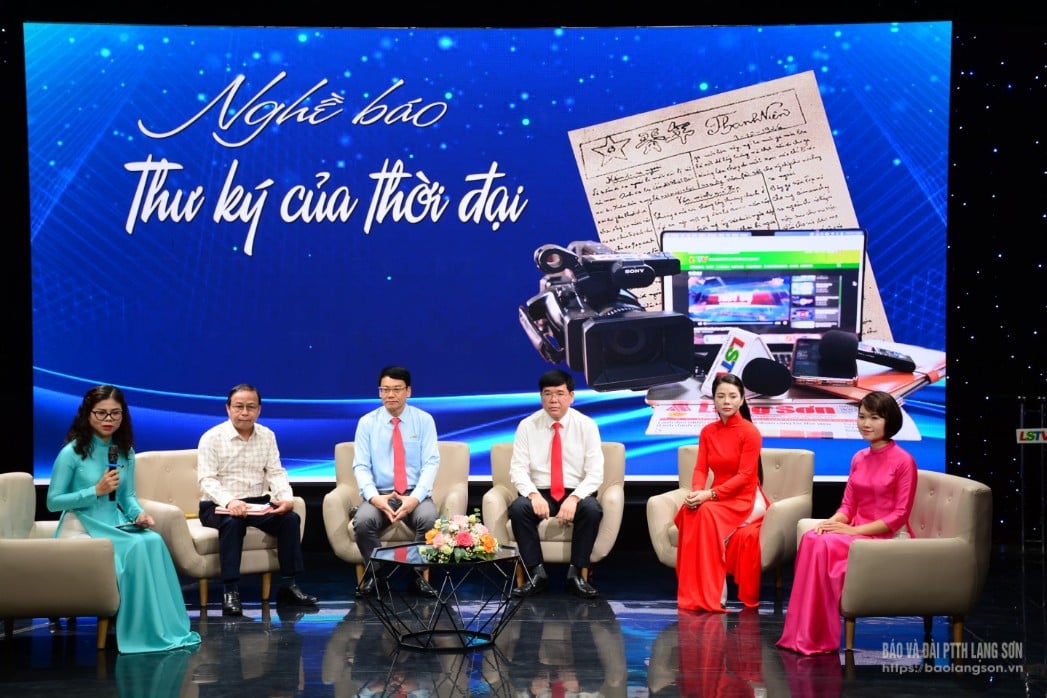  Báo và Đài PTTH Lạng Sơn tổ chức tọa đàm kỷ niệm 100 năm Ngày Báo chí cách mạng Việt Nam  