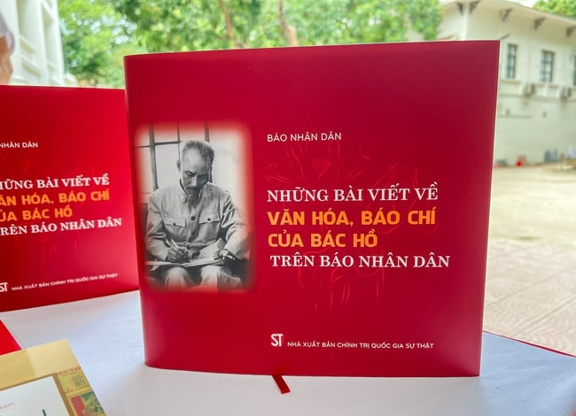 Trưng bày tư liệu, hình ảnh, hiện vật quý về hành trình 100 năm Báo chí Cách mạng Việt Nam - Ảnh 4.