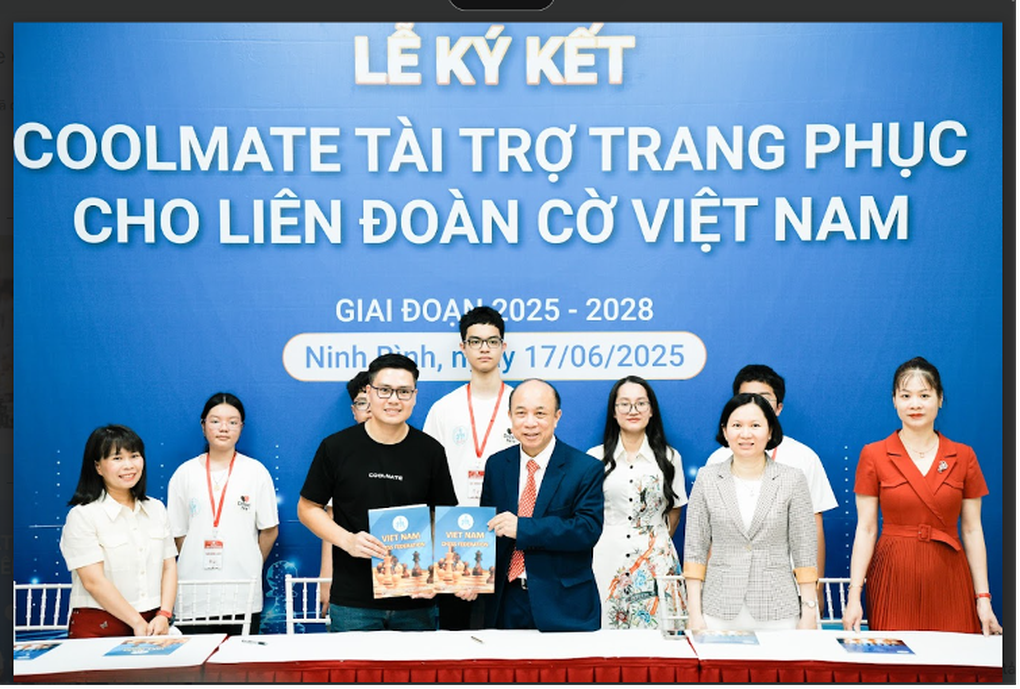 Startup Coolmate tài trợ trang phục cho Liên đoàn Cờ Việt Nam giai đoạn 2025-2028 - 2