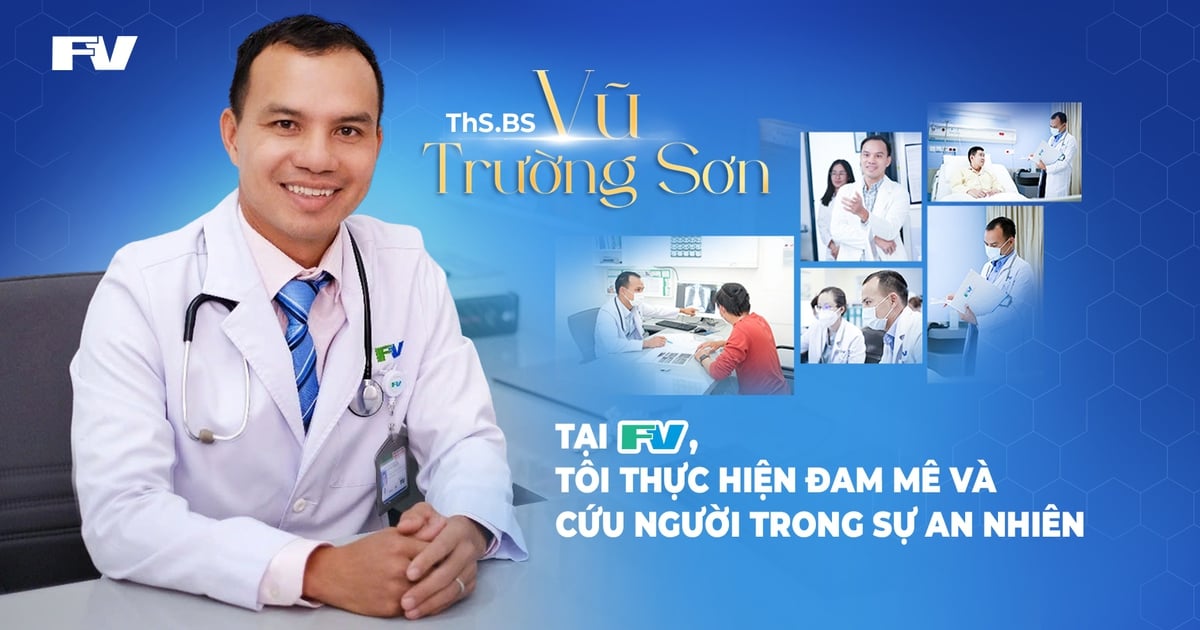 អនុបណ្ឌិត បណ្ឌិត វូ ទ្រុងសឺន៖ នៅ FV ខ្ញុំ​តាម​ដាន​ចំណង់​ចំណូល​ចិត្ត​របស់​ខ្ញុំ ហើយ​សង្គ្រោះ​មនុស្ស​ឲ្យ​មាន​សន្តិភាព។