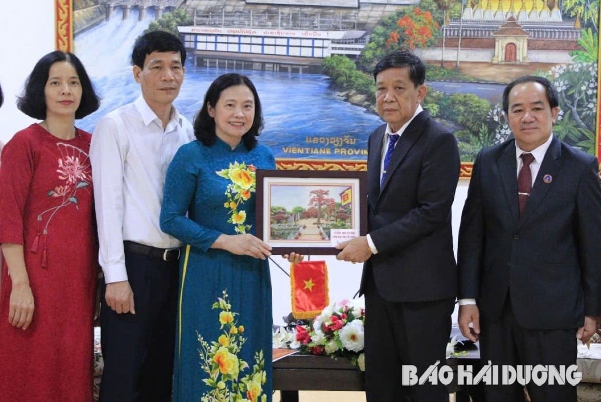 Hải Dương - Viêng Chăn thắt chặt quan hệ hữu nghị đặc biệt, hướng tới hợp tác sâu rộng