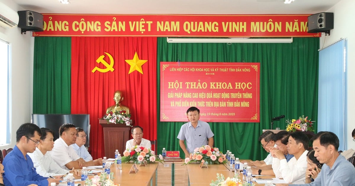 Dak Nong discusses solutions to bring knowledge closer to the community