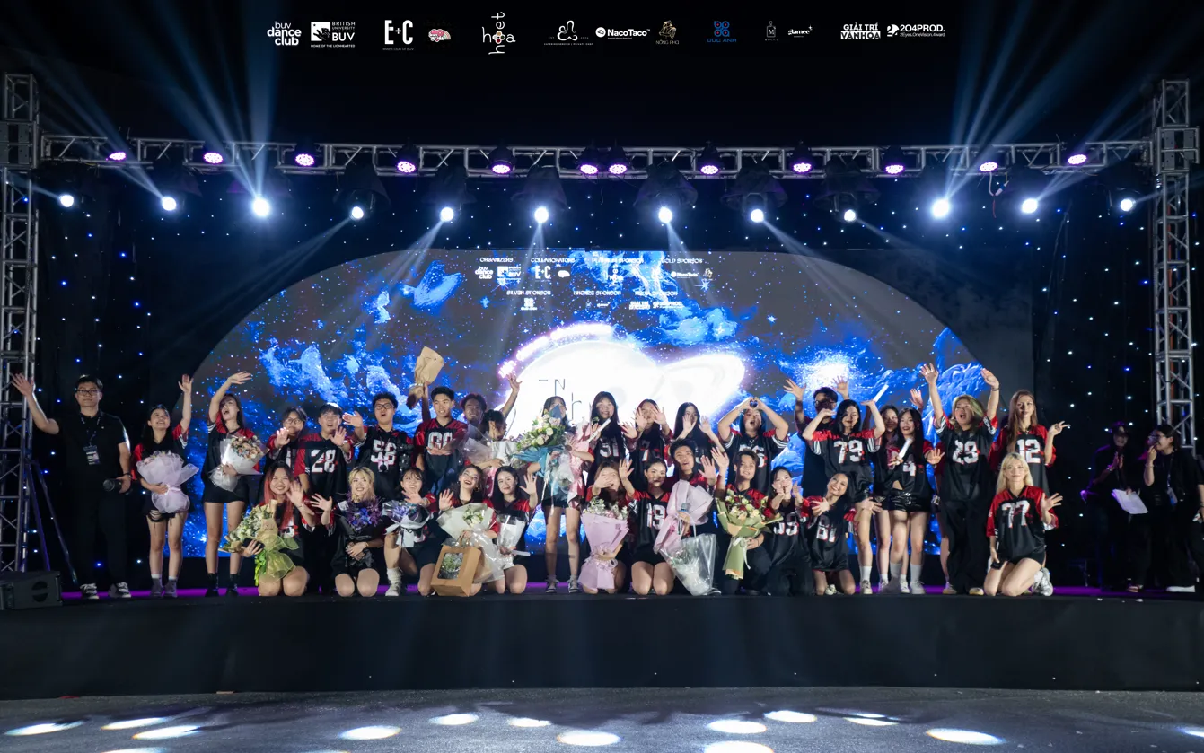 การระเบิดของ 'การเต้นรำมัลติเวิร์ส' ของนักศึกษามหาวิทยาลัยบริติชเวียดนามที่ The Universe Showcase ภาพที่ 10