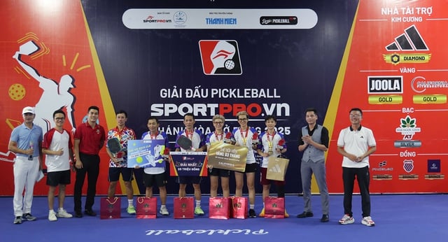 CLB Pickleball 79 vô địch Giải Pickleball Sportpro.vn - Khánh Hòa mở rộng 2025- Ảnh 2.