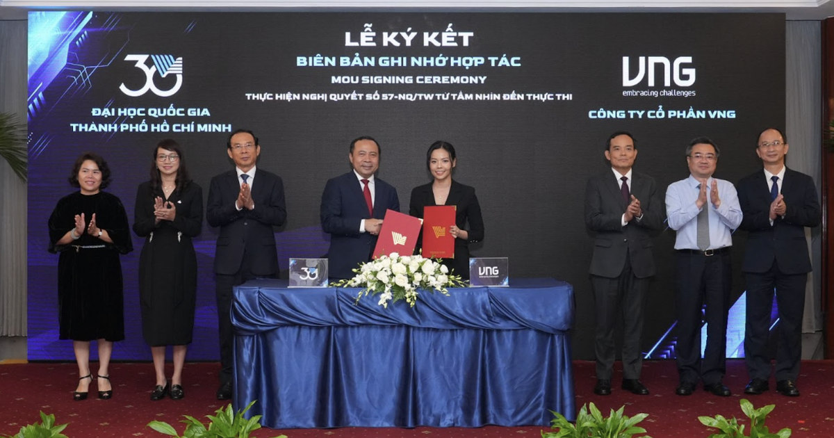 Đại học Quốc gia TP.HCM, VNG thúc đẩy mô hình hợp tác '3 nhà'