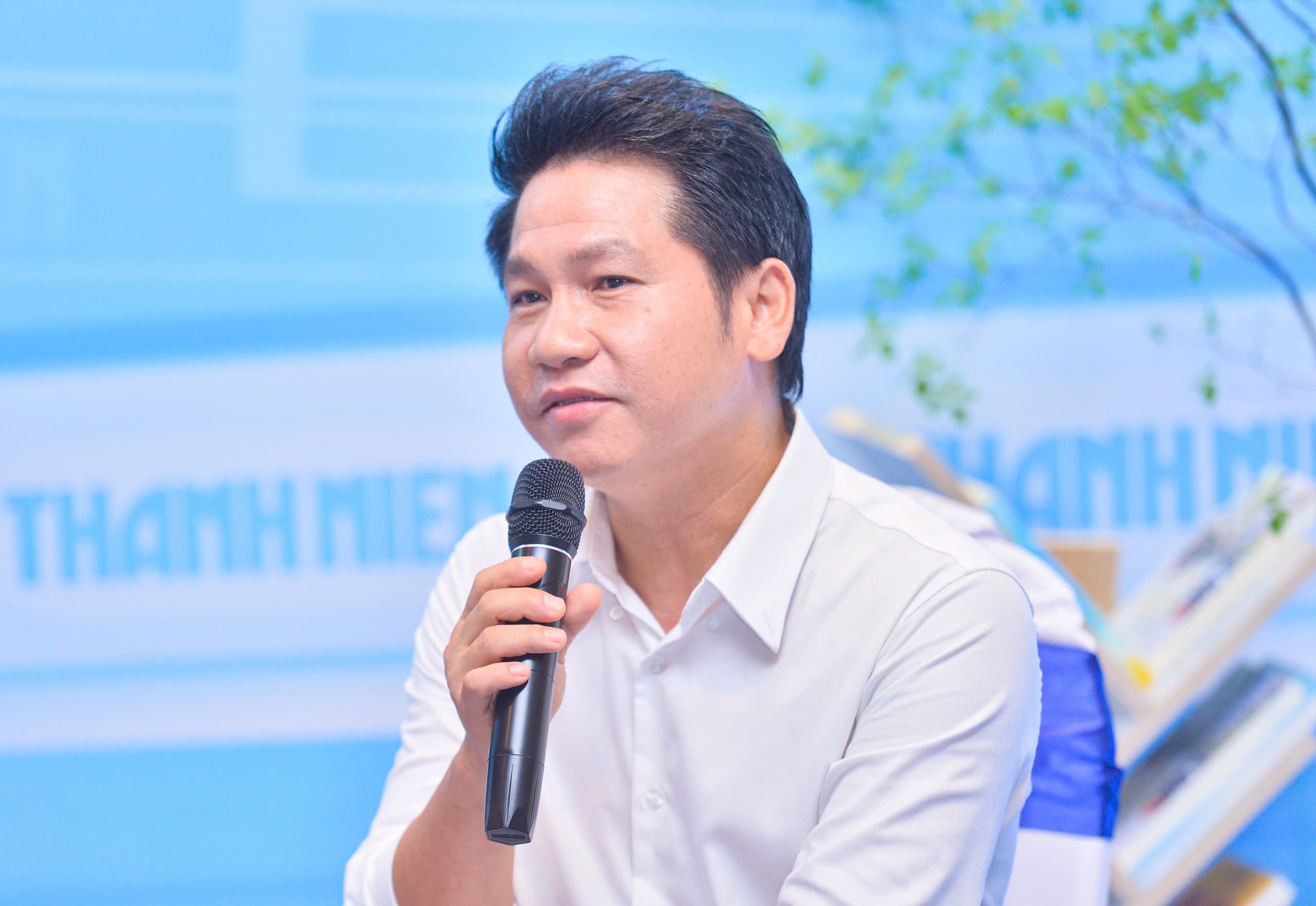 Ca sĩ Trọng Tấn giao lưu cùng độc giả Báo Thanh Niên tại Hội Báo toàn quốc- Ảnh 14.