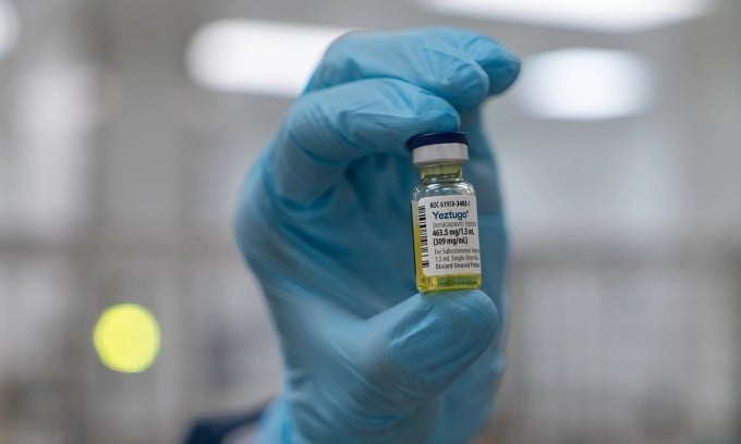 Thuốc lenacapvir tại một cơ sở sản xuất ở La Verne, California, tháng 6/2025. Ảnh: Gilead Sciences