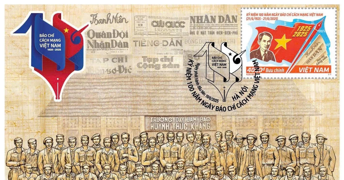 Bộ Tem đặc biệt kỷ niệm 100 năm Ngày Báo chí Cách mạng Việt Nam