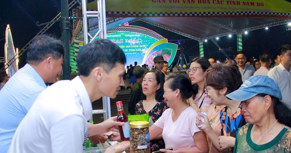 ទីក្រុងហាណូយបើកព្រឹត្តិការណ៍ឧទ្ទេសនាមផលិតផល OCOP ទាក់ទិននឹងវប្បធម៌នៃខេត្តភាគខាងត្បូង