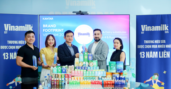 Vinamilk có 5 nhãn hàng thuộc top 10 thương hiệu sữa được chọn mua nhiều nhất