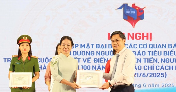 Báo Hànộimới đạt giải đặc biệt Cuộc thi viết về điển hình tiên tiến, người tốt, việc tốt năm 2025