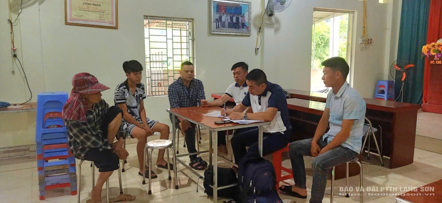 Tuyên truyền vận động bàn giao mặt bằng tại xã Tân Mỹ 