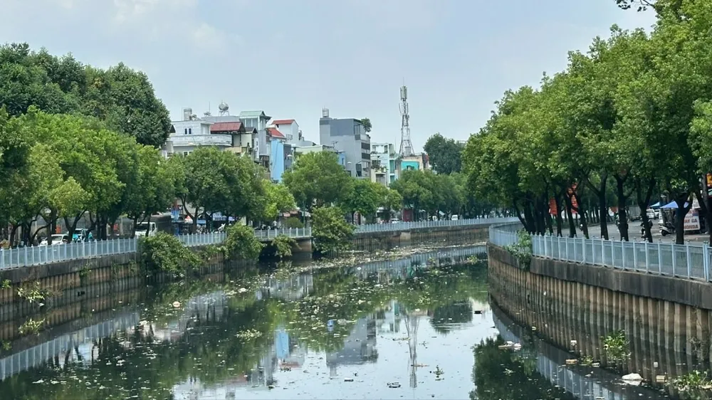 Nhieu Loc - คลอง Thi Nghe ในเขต Tan Binh นครโฮจิมินห์ ภาพถ่าย: “THANH HIEN”