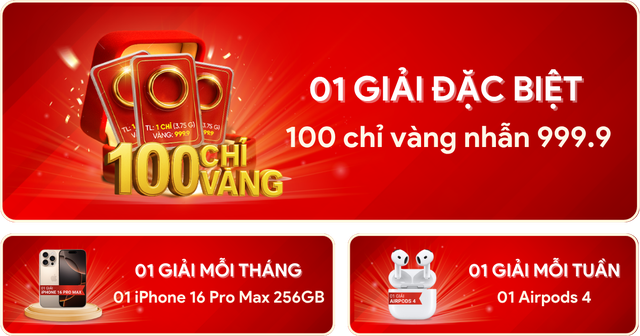 TCBS tung ưu đãi lớn: Tặng 100 chỉ vàng nhẫn cùng hàng triệu phần quà hấp dẫn- Ảnh 3.