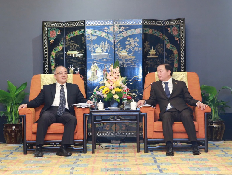 Phó Thủ tướng Trần Hồng Hà tiếp lãnh đạo 2 doanh nghiệp năng lượng, xây dựng giao thông lớn của Trung Quốc- Ảnh 1.