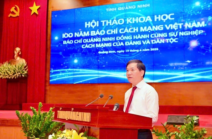 Ông Vũ Quyết Tiến - Phó Bí thư Tỉnh ủy Quảng Ninh.