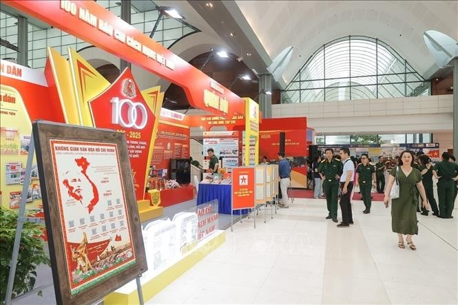 130 gian trưng bày đặc sắc tại Hội báo toàn quốc năm 2025