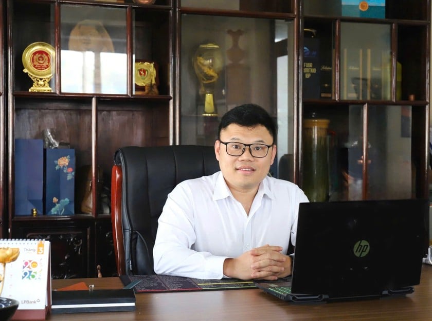 Ông Bùi Duy Dũng, Phó Chủ tịch Hội Doanh nhân trẻ tỉnh Lào Cai.