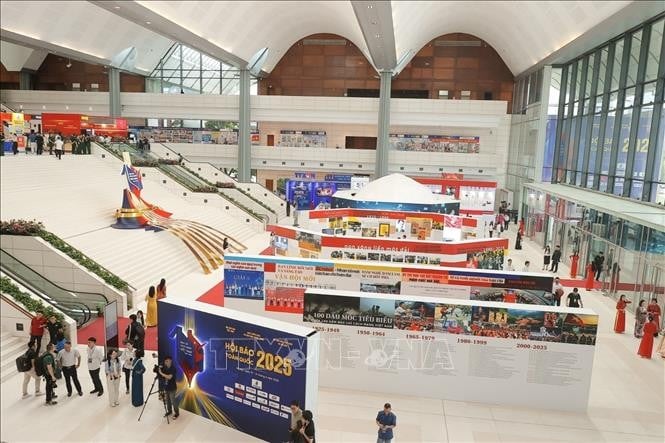 130 gian trưng bày đặc sắc tại Hội báo toàn quốc năm 2025