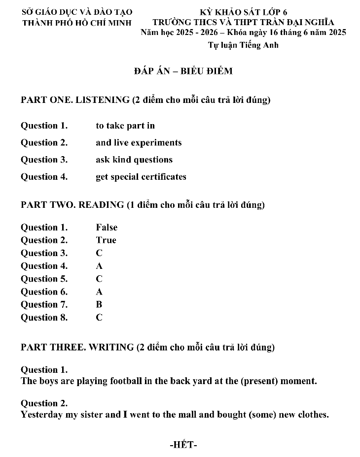 lớp 6 - Ảnh 2.