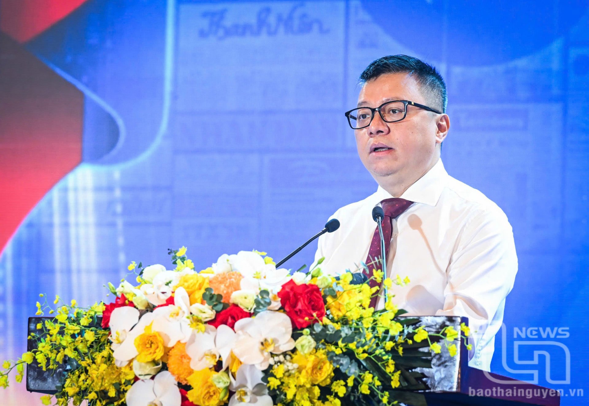 Đồng chí Lê Quốc Minh phát biểu khai mạc.