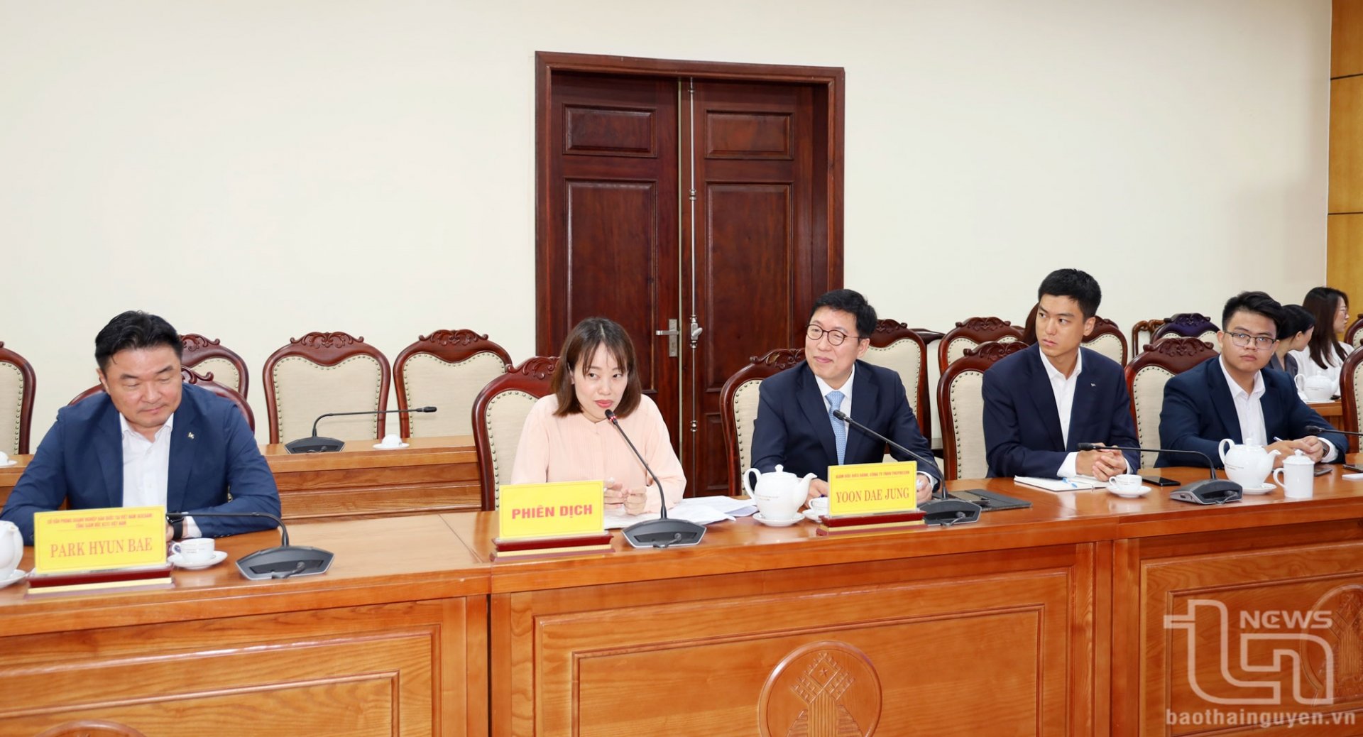 Đối tác Hàn Quốc tại buổi Lễ.