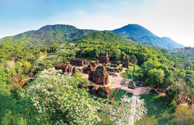 ‘Hồi sinh’ viên ngọc quý Mỹ Sơn- Ảnh 1.