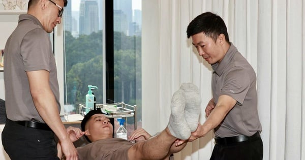 Dàn sao thể thao trải nghiệm cùng chuyên gia vật lý trị liệu Úc