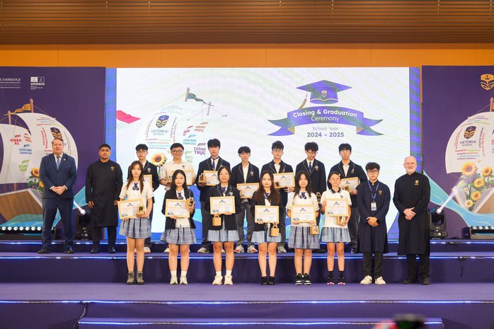 Lễ tổng kết năm học 2024-2025 của Victoria School: Ngày hội “hạnh phúc” từ 17 cơ sở giáo dục- Ảnh 3.