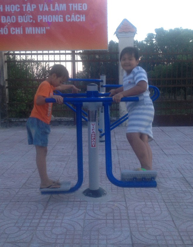 Lo cho dân nơi tập thể dục và môi trường xanh sạch- Ảnh 1.