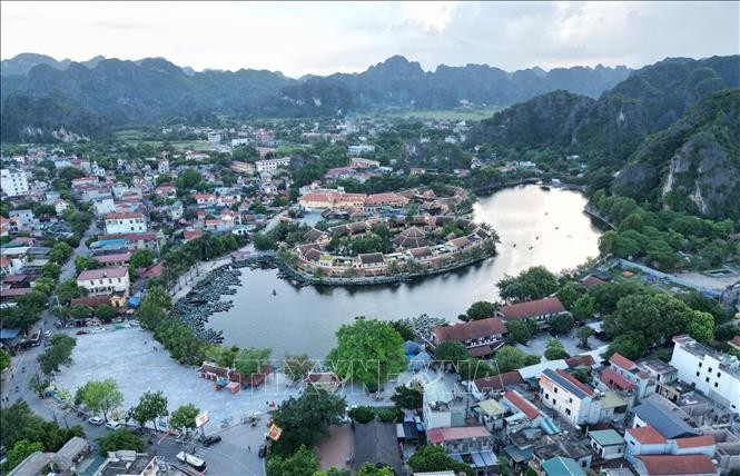 Khu du lịch Tam Cốc - Bích Động (thành phố Hoa Lư, tỉnh Ninh Bình). Ảnh minh họa: Đức Phương/TTXVN