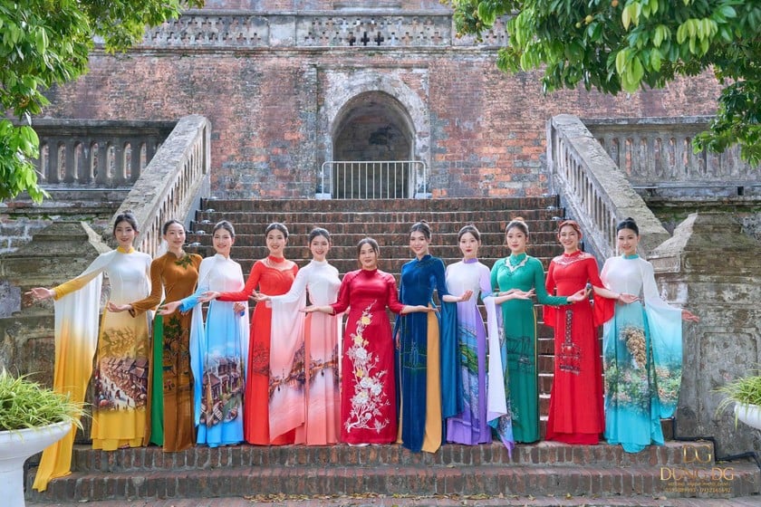 Hương Vải đến từ “Kinh Kỳ Phố Hiến”, một giao thoa văn hóa độc đáo giữa hai vùng đất cổ kính qua từng chi tiết thêu tay tinh xảo.