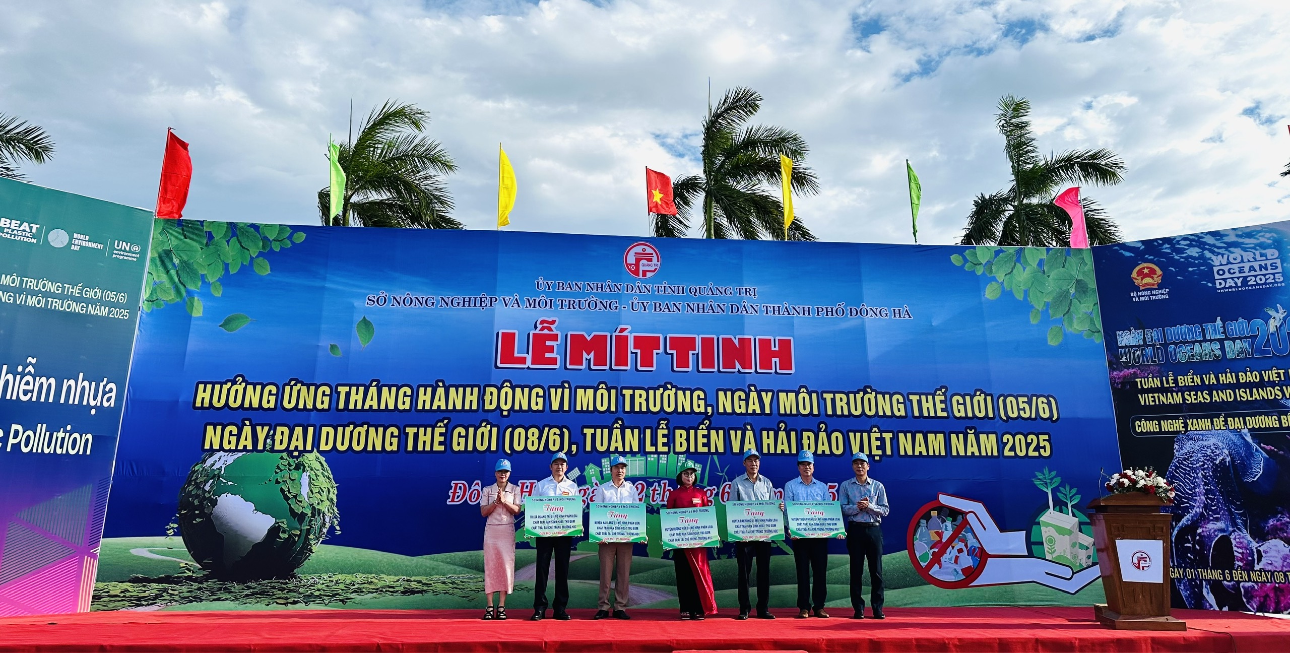 Kundgebung anlässlich des Environmental Action Month