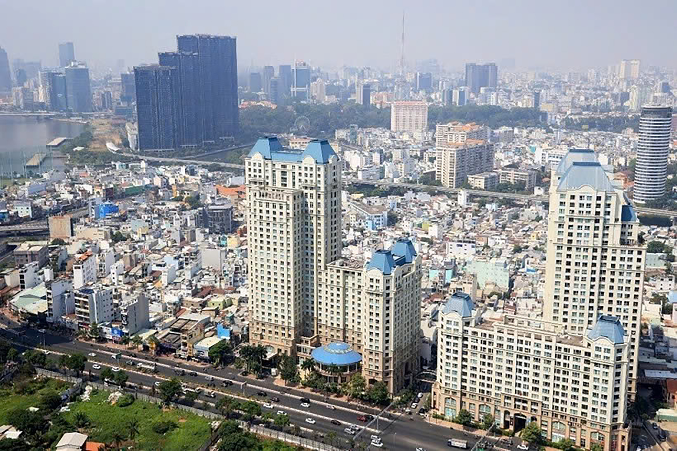 An area in Ho Chi Minh City.