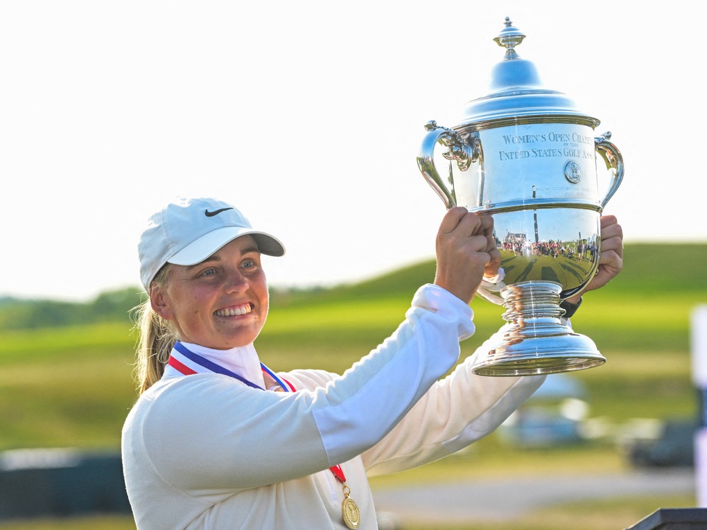 Tay golf ít tên tuổi vô địch giải đấu danh giá U.S Women’s Open 2025 - 1