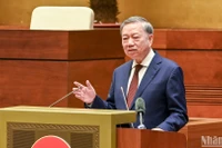 ト・ラム事務総長は会議で演説した。