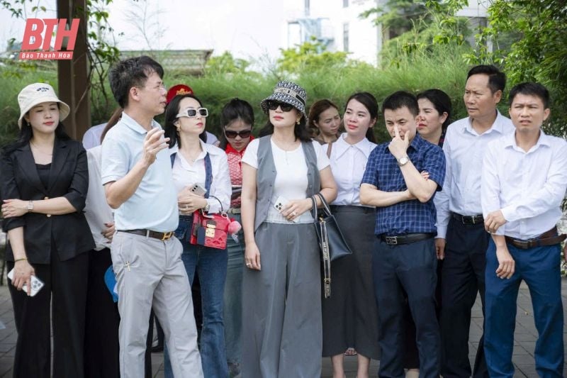 วิสาหกิจเมืองThanh Hoa เชื่อมโยงการค้าและเรียนรู้จากโมเดลการพัฒนาเขตอุตสาหกรรมสีเขียวในไฮฟอง