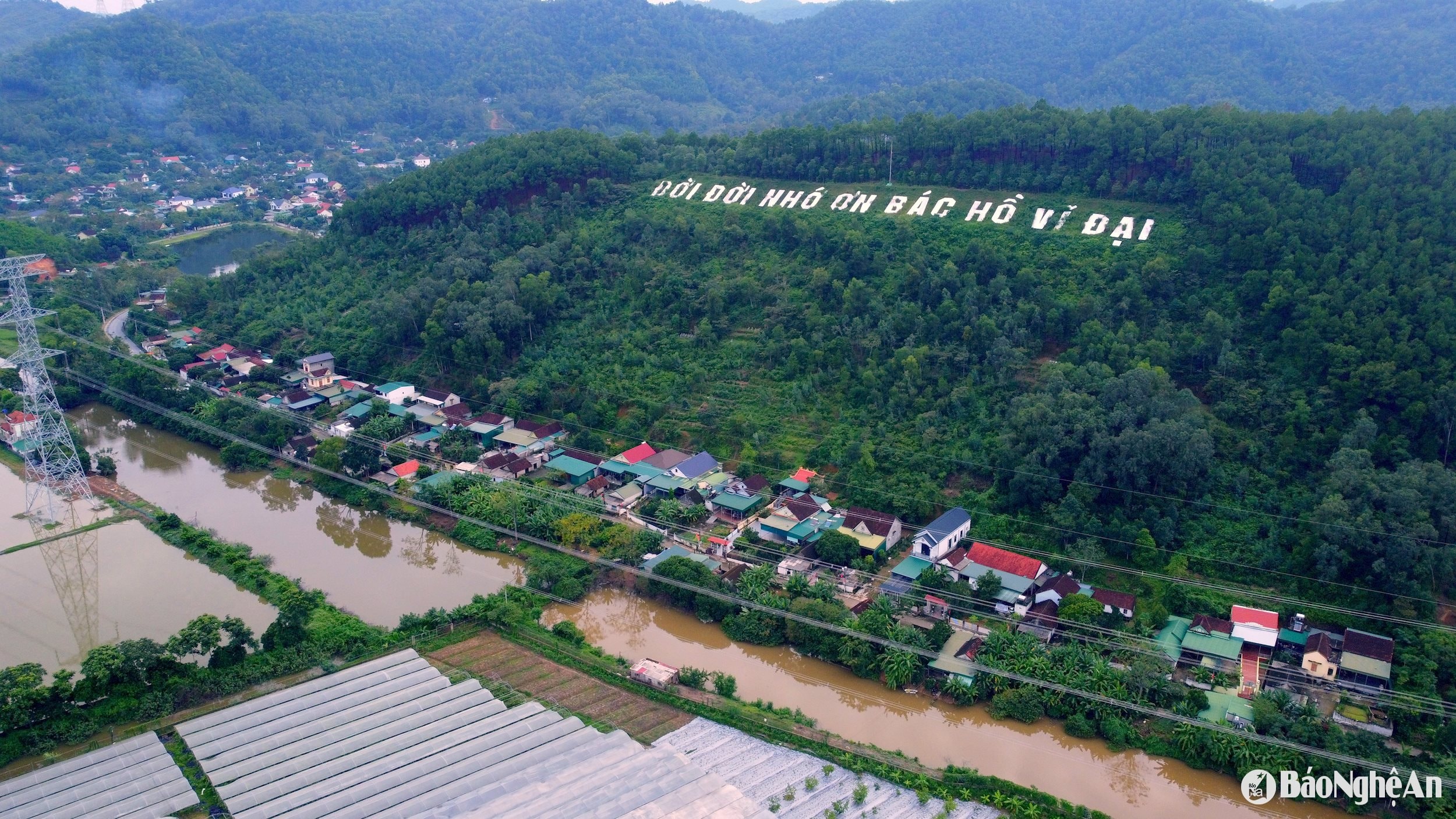 1Một góc xã Thượng Tân Lộc huyện Nam Đàn