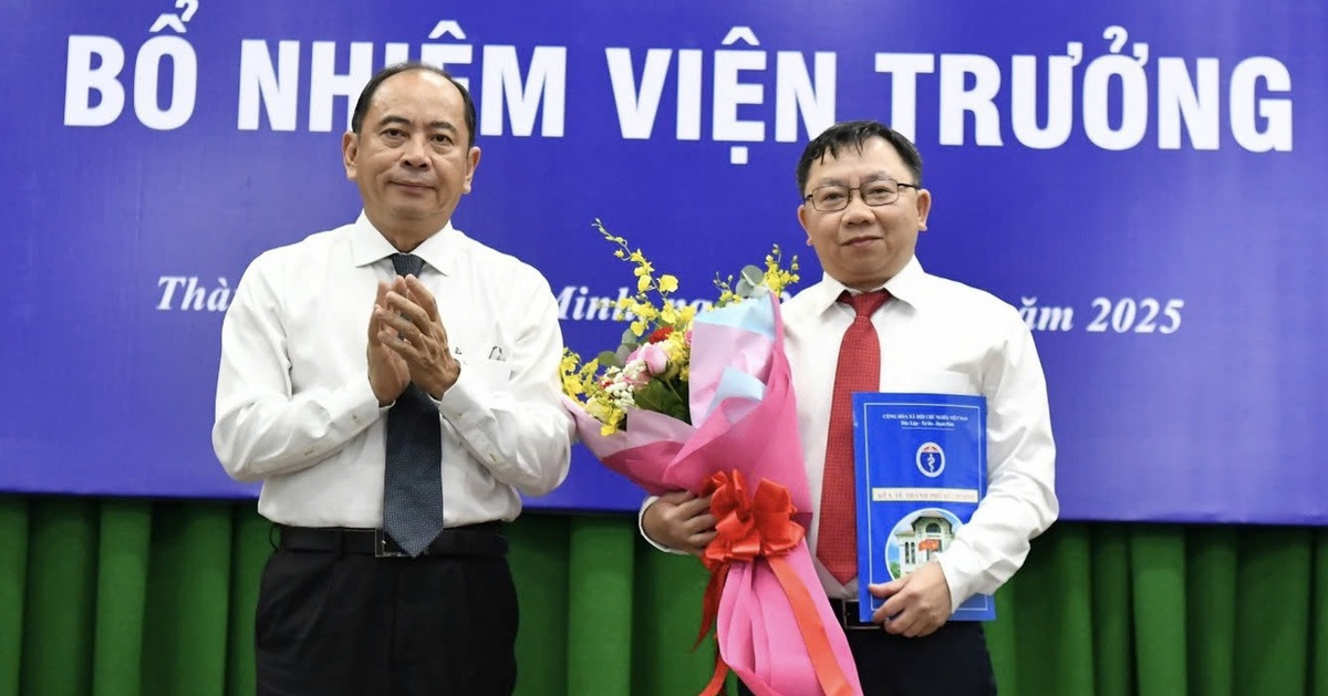 Chánh thanh tra Sở Y tế TP.HCM làm giám đốc Viện Y dược học dân tộc