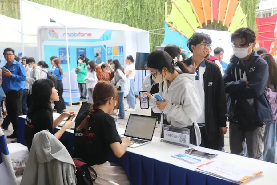 Activities at the Ho Chi Minh City Youth Cultural House. Photo: Thu Hoai