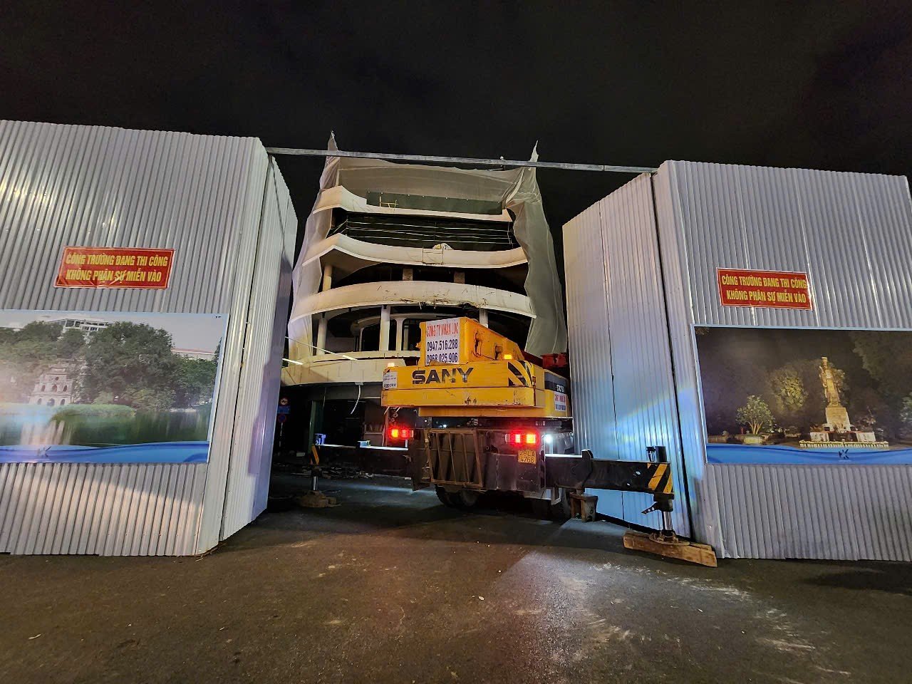TP Hà Nội dự kiến trước tháng 9/2025 sẽ hoàn thành phá dỡ tòa nhà.
